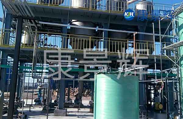 青島康景輝已經全力致力于糠醛廢水處理工藝的綜合使用上，比如預處理+中和法+蒸發(fā)結晶+分鹽技術，已經得到成功運用